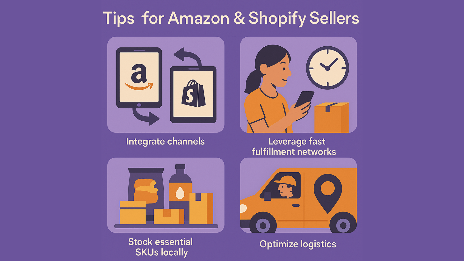 Tips for Amazon & Shopify sellers