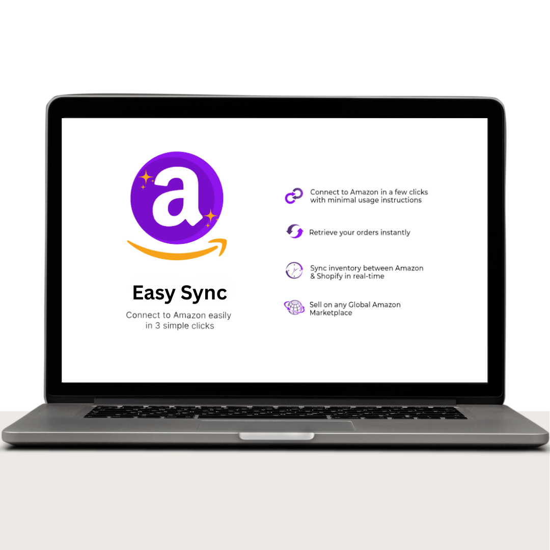 Laptop ToolE Easy Sync Welcome page